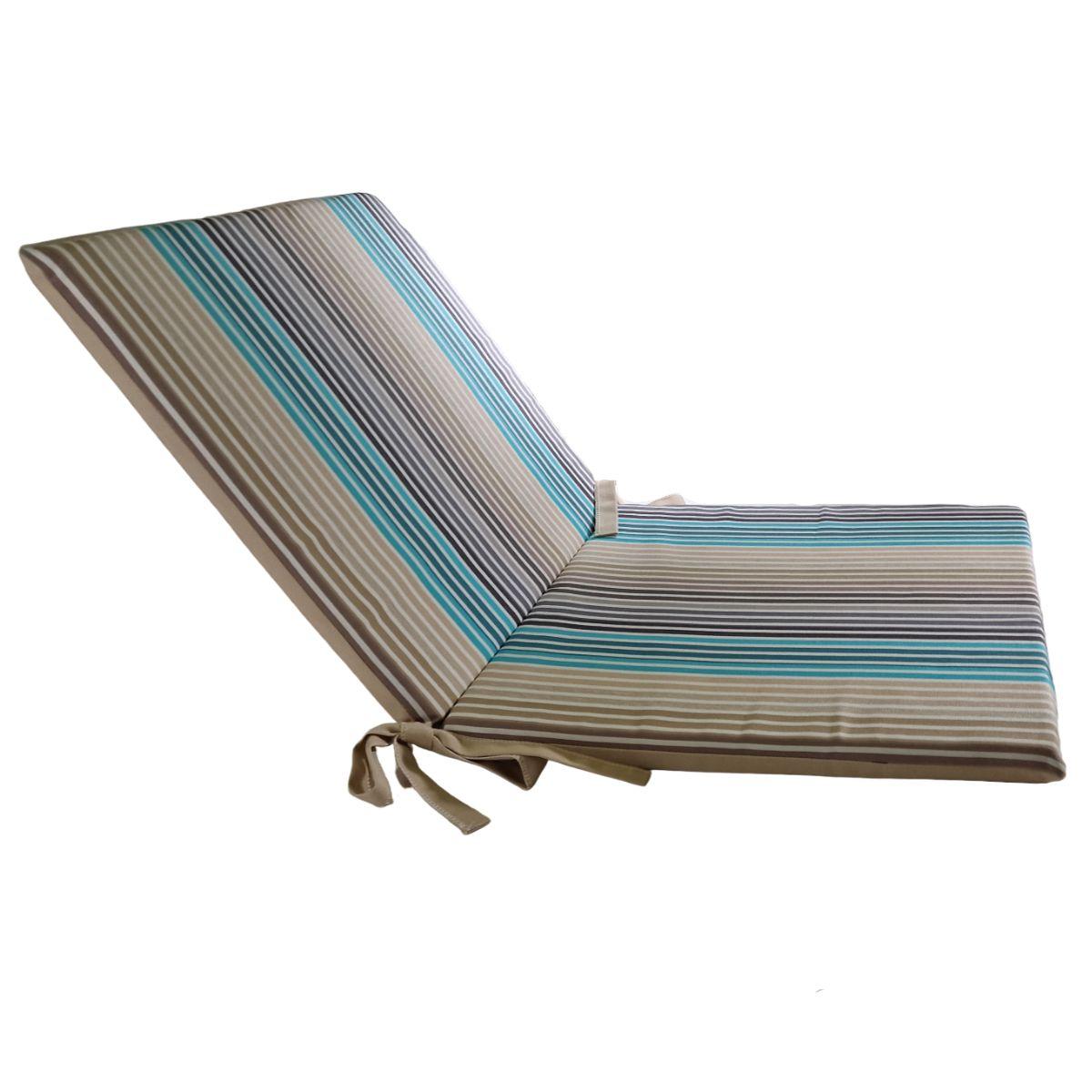 Cuscino Sedia Dralon Righe cm.50x50xh3 | Alore Casa