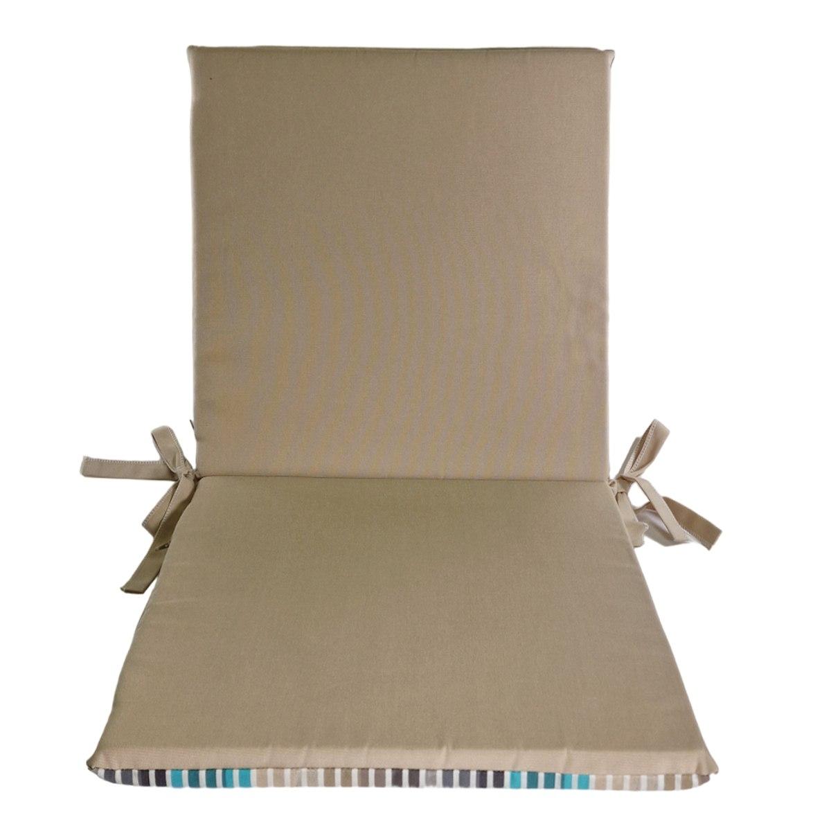 Cuscino Sedia Dralon Righe cm.50x50xh3 | Alore Casa