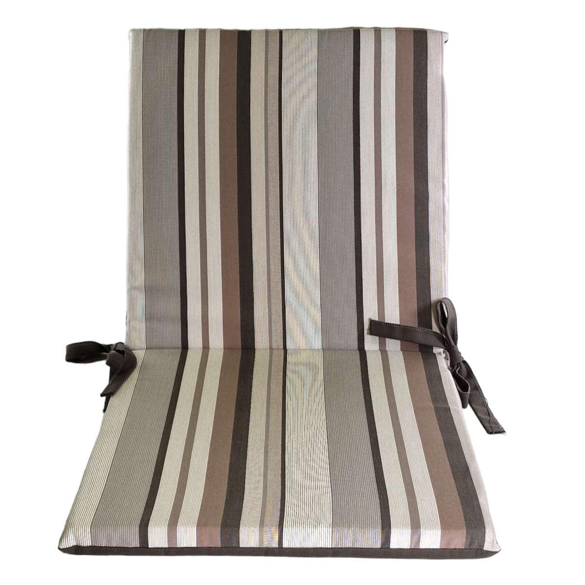 Cuscino Sedia Dralon Righe cm.50x50xh3 | Alore Casa