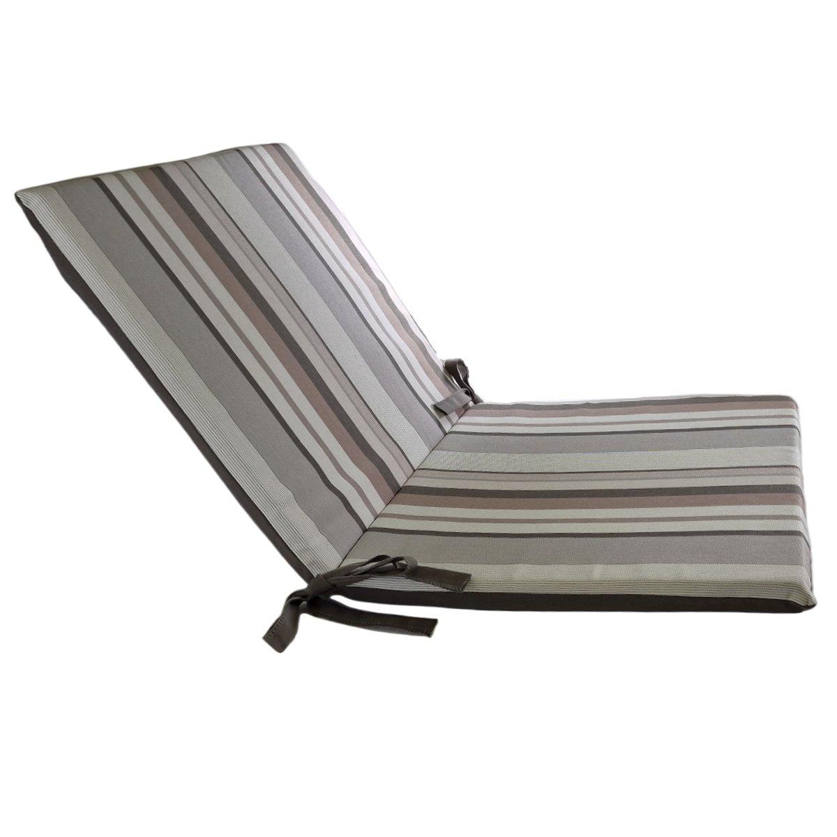 Cuscino Sedia Dralon Righe cm.50x50xh3 | Alore Casa