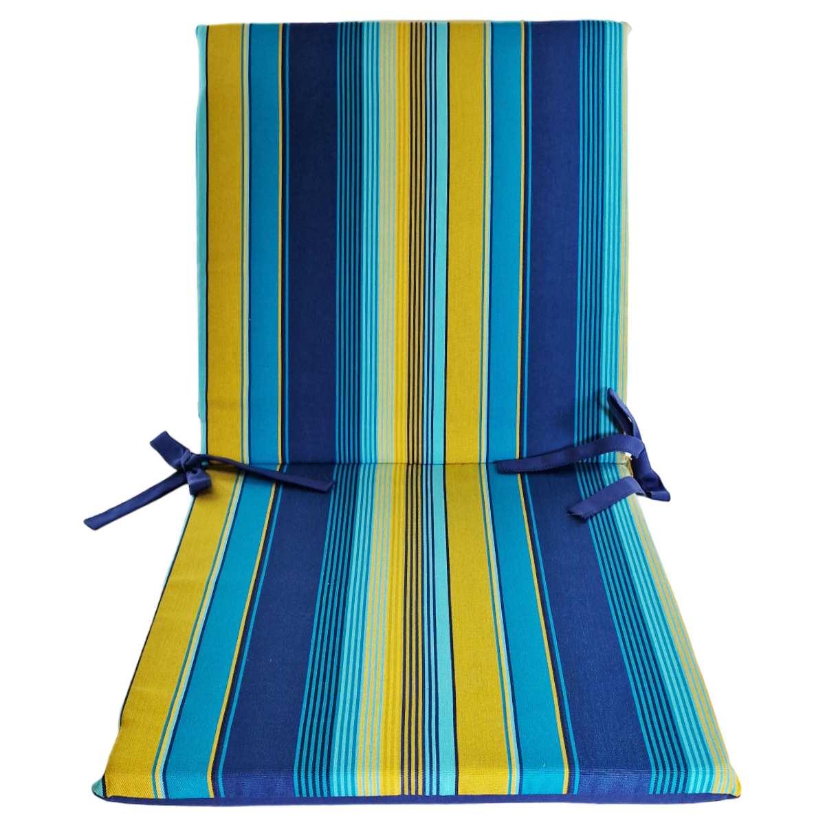 Cuscino Sedia Dralon Righe cm.50x50xh3 | Alore Casa