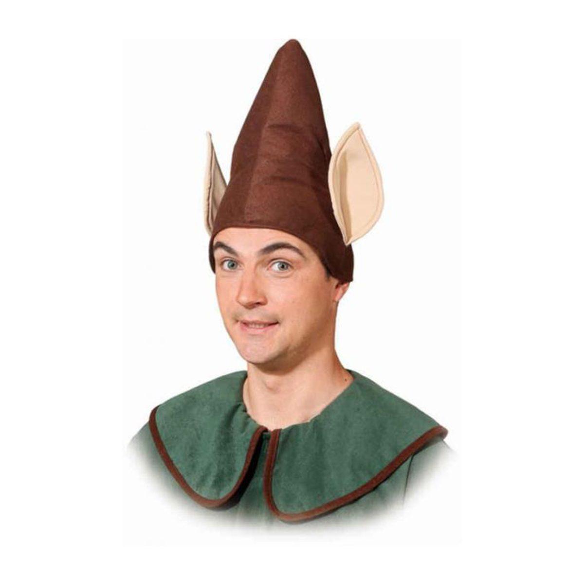 Cappello Elfo Marrone con Orecchie |Ciao