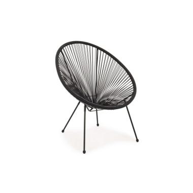 Poltrona Parker Nero | Bizzotto