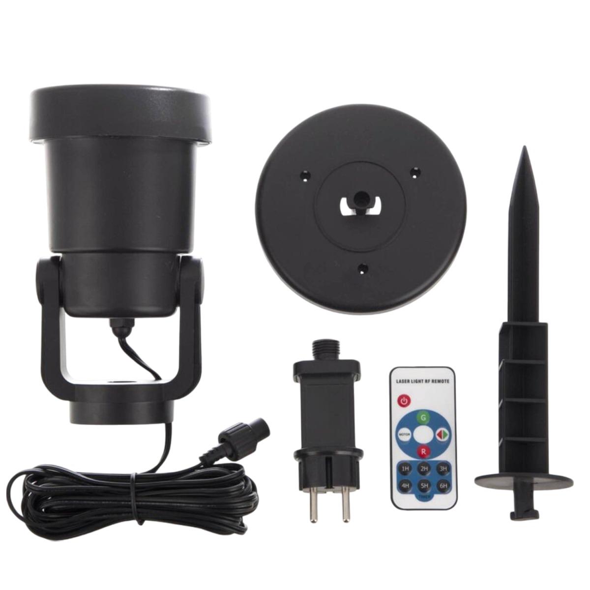 Proiettore Laser Decoro Puntini con Movimento e Telecomando |Bizzotto