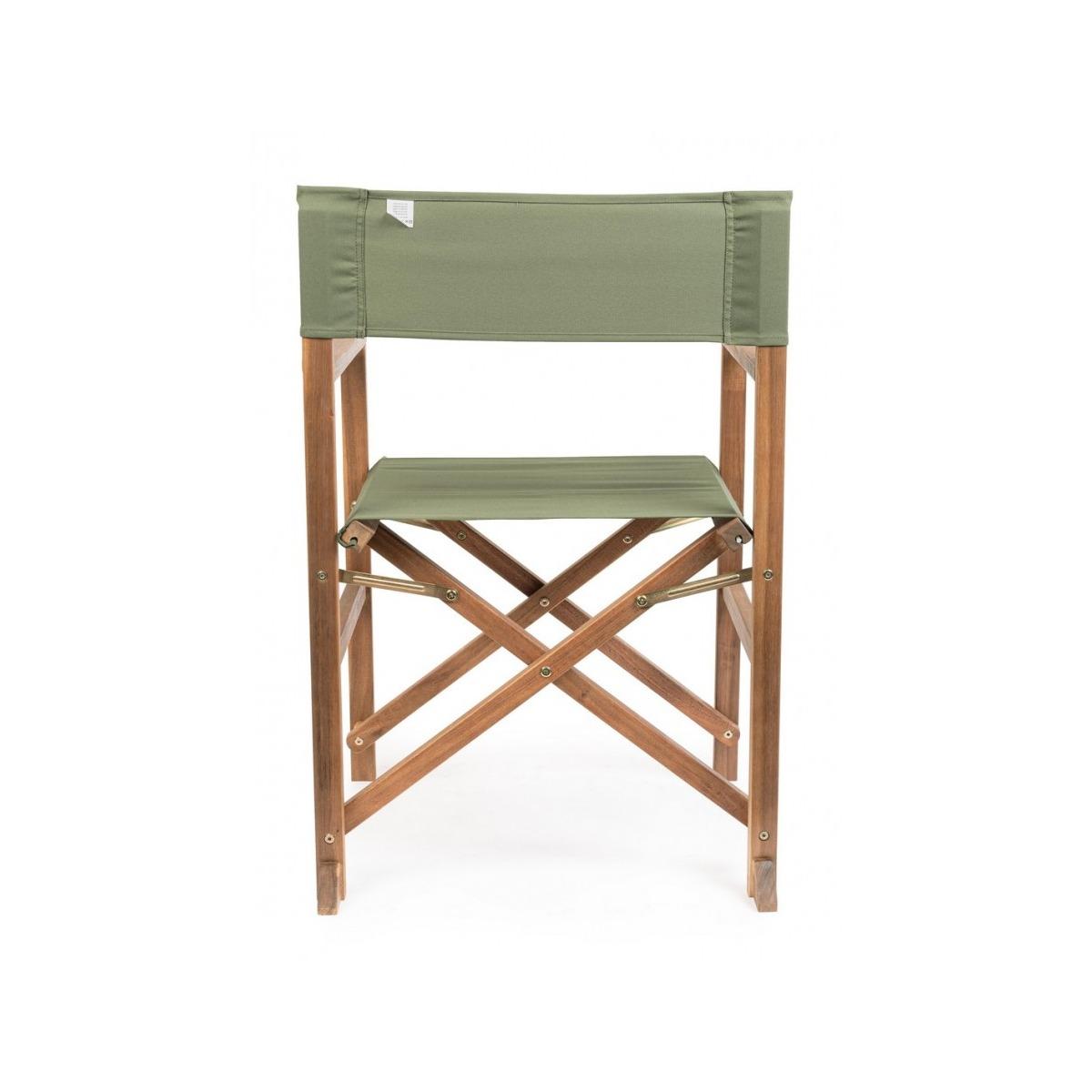 Sedia Regista Legno Noemi Verde Muschio | Bizzotto