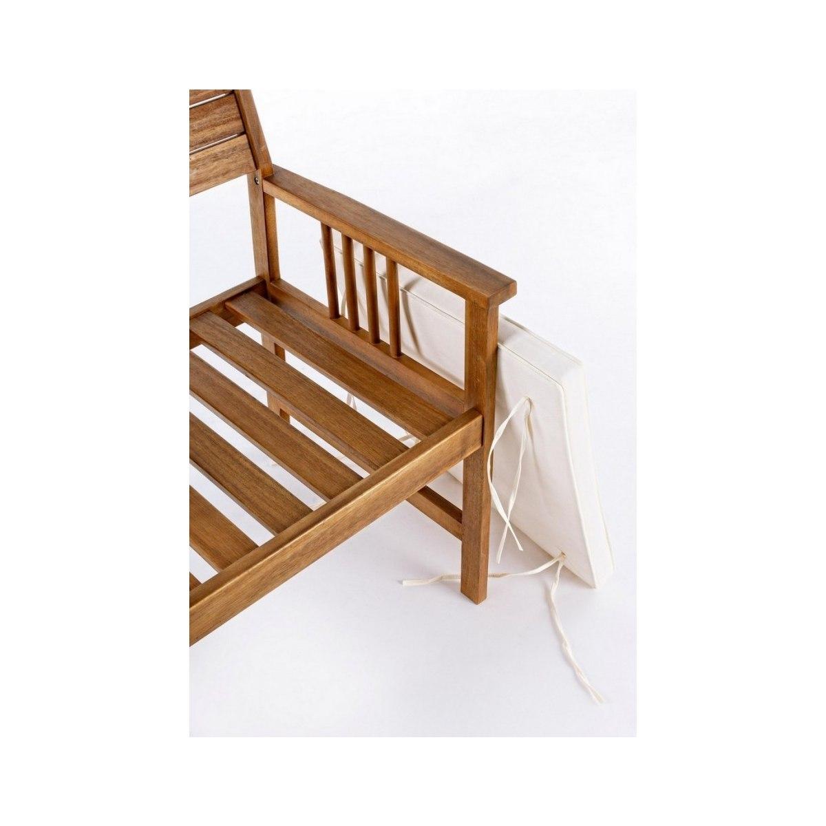 Salotto Legno Noemi Set Pz.4 | Bizzotto