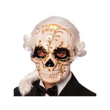 Maschera Viso Cartapesta Teschio |Carnival Toys