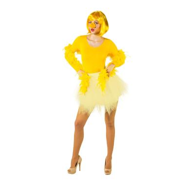 Gonna cm.40 Giallo Tulle |Orlob