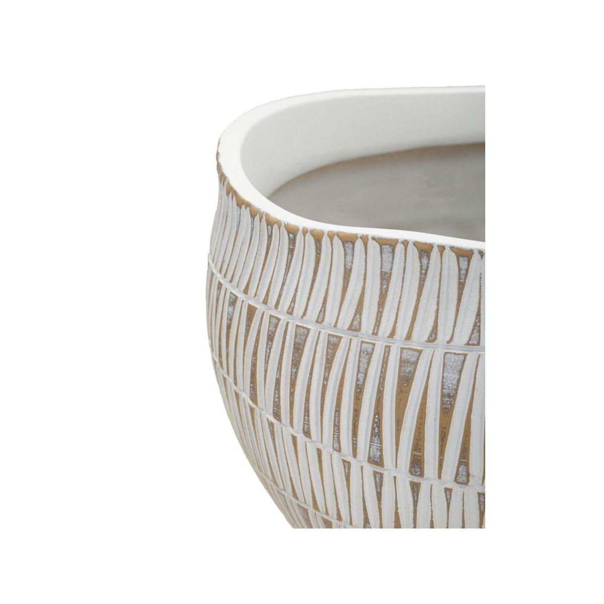 Cachepot Resina Stiky cm.Ø26x20,5 |Mauro Ferretti