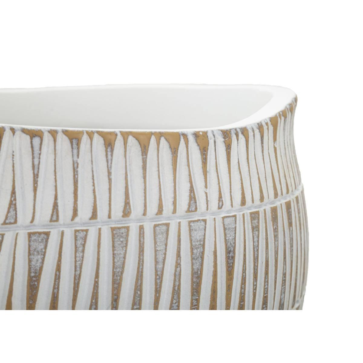 Cachepot Resina Stiky cm.Ø26x20,5 |Mauro Ferretti