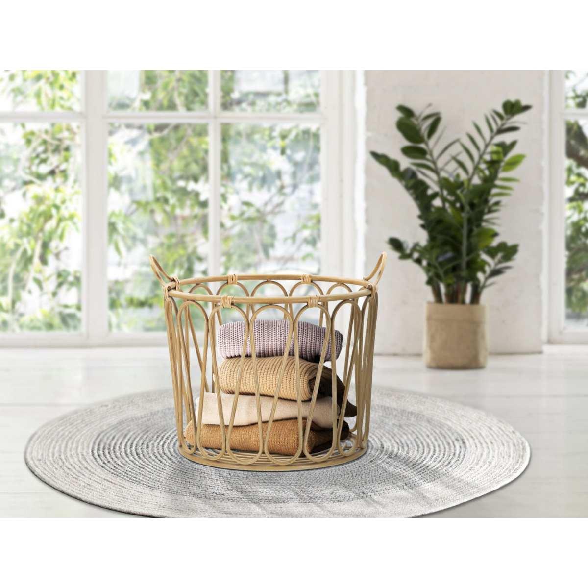 Cesta Panama cm.Ø49,6x42 |Mauro Ferretti