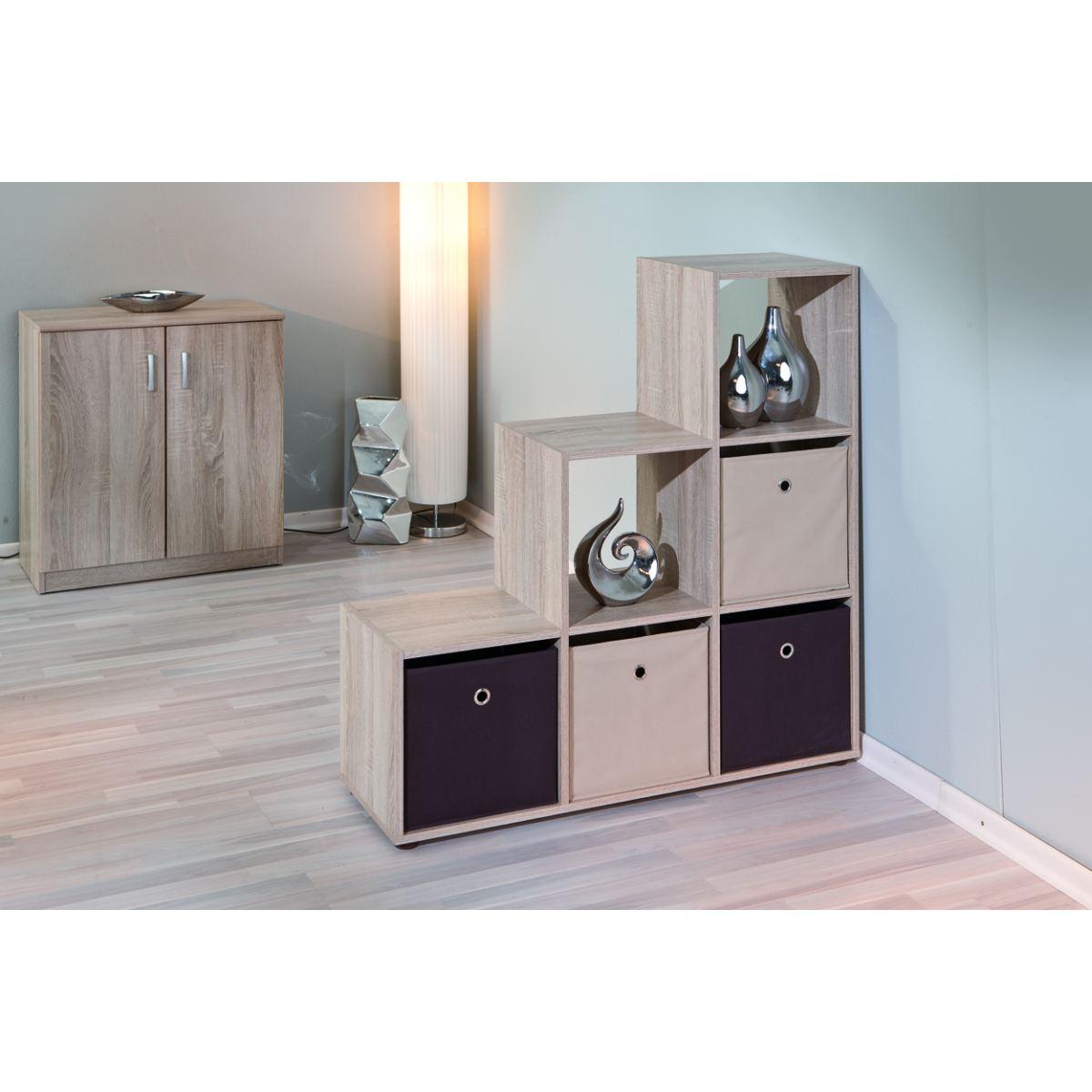 Cestino Cubo Beige cm.32x32x31 |Mauro Ferretti