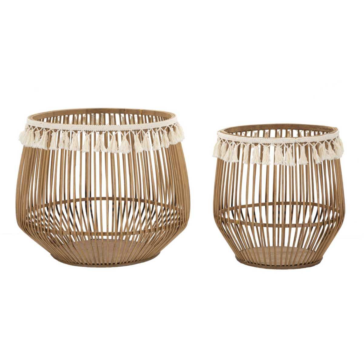 Cestoni Fuji Coppia cm.Ø47x39,5-34x36,5 |Mauro Ferretti