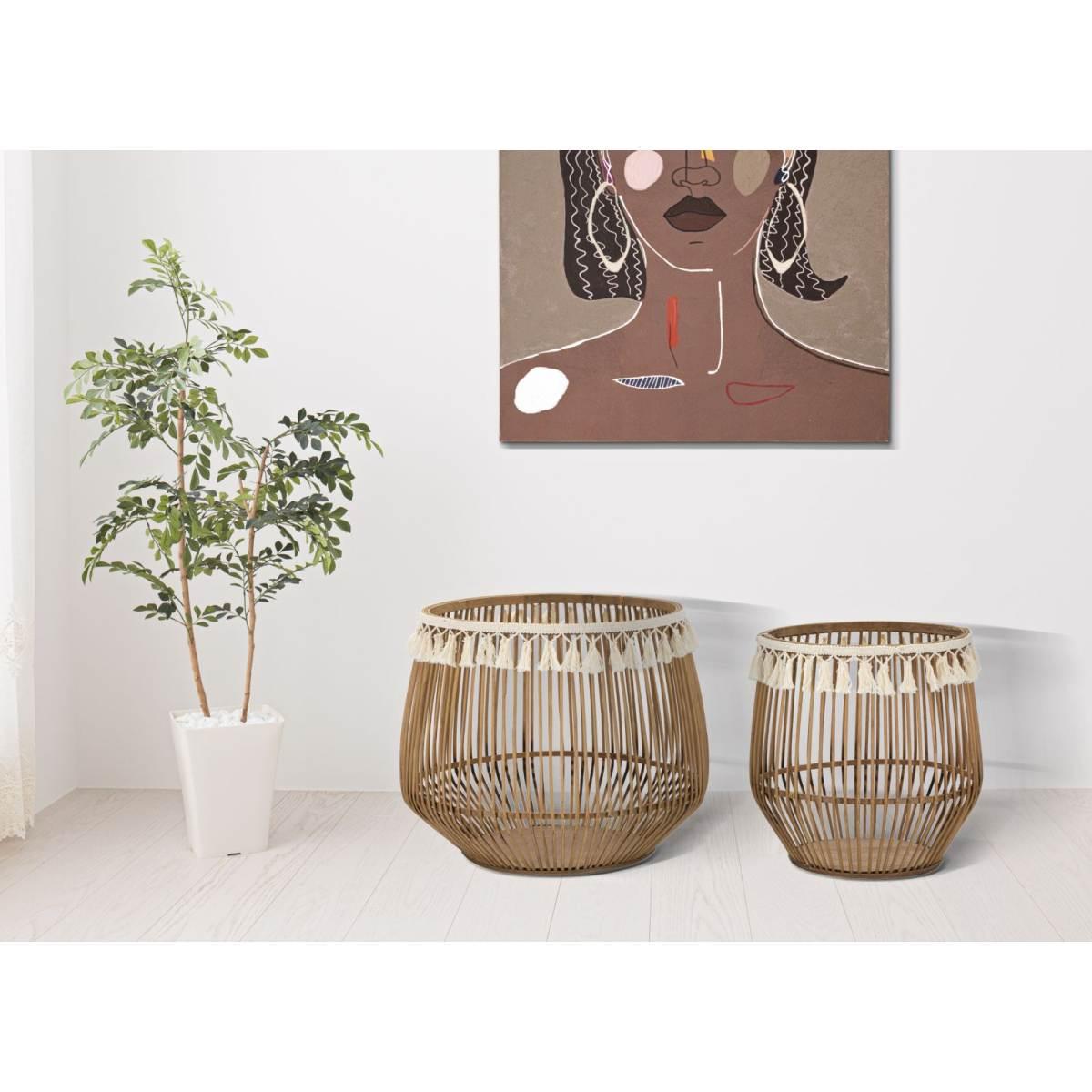 Cestoni Fuji Coppia cm.Ø47x39,5-34x36,5 |Mauro Ferretti