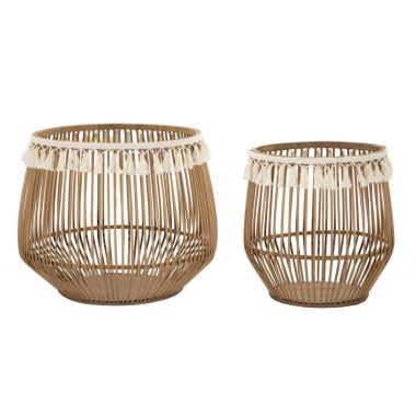 Cestoni Fuji Coppia cm.Ø47x39,5-34x36,5 |Mauro Ferretti