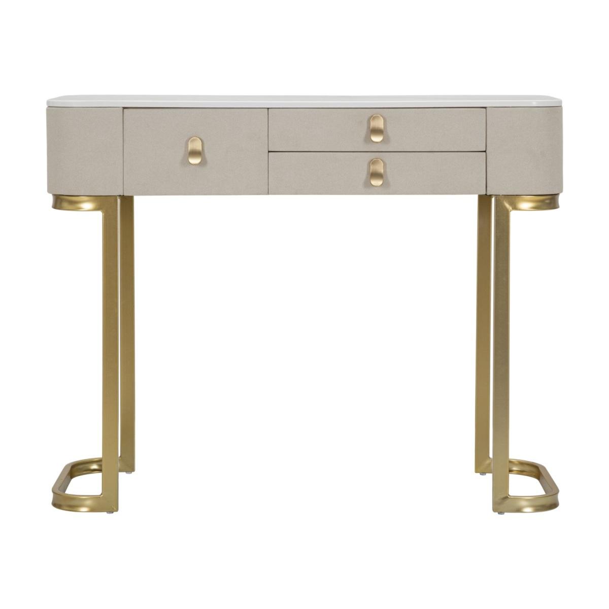 Consolle 3 cassetti beauty 100 x 40 x 80 cm