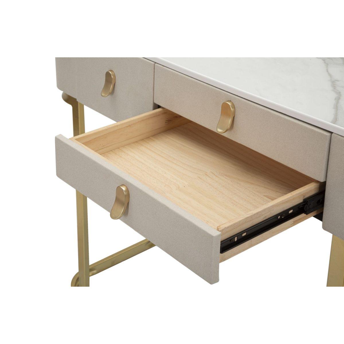 Consolle 3 cassetti beauty 100 x 40 x 80 cm