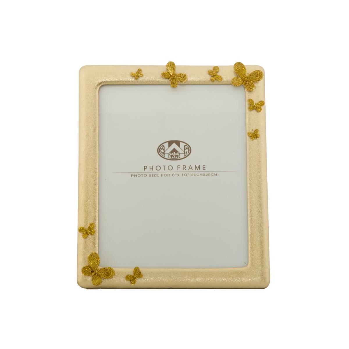 Cornice Glam Butterfly cm.25x2,5x30 Misura Interna cm.20x25 |Mauro Ferretti