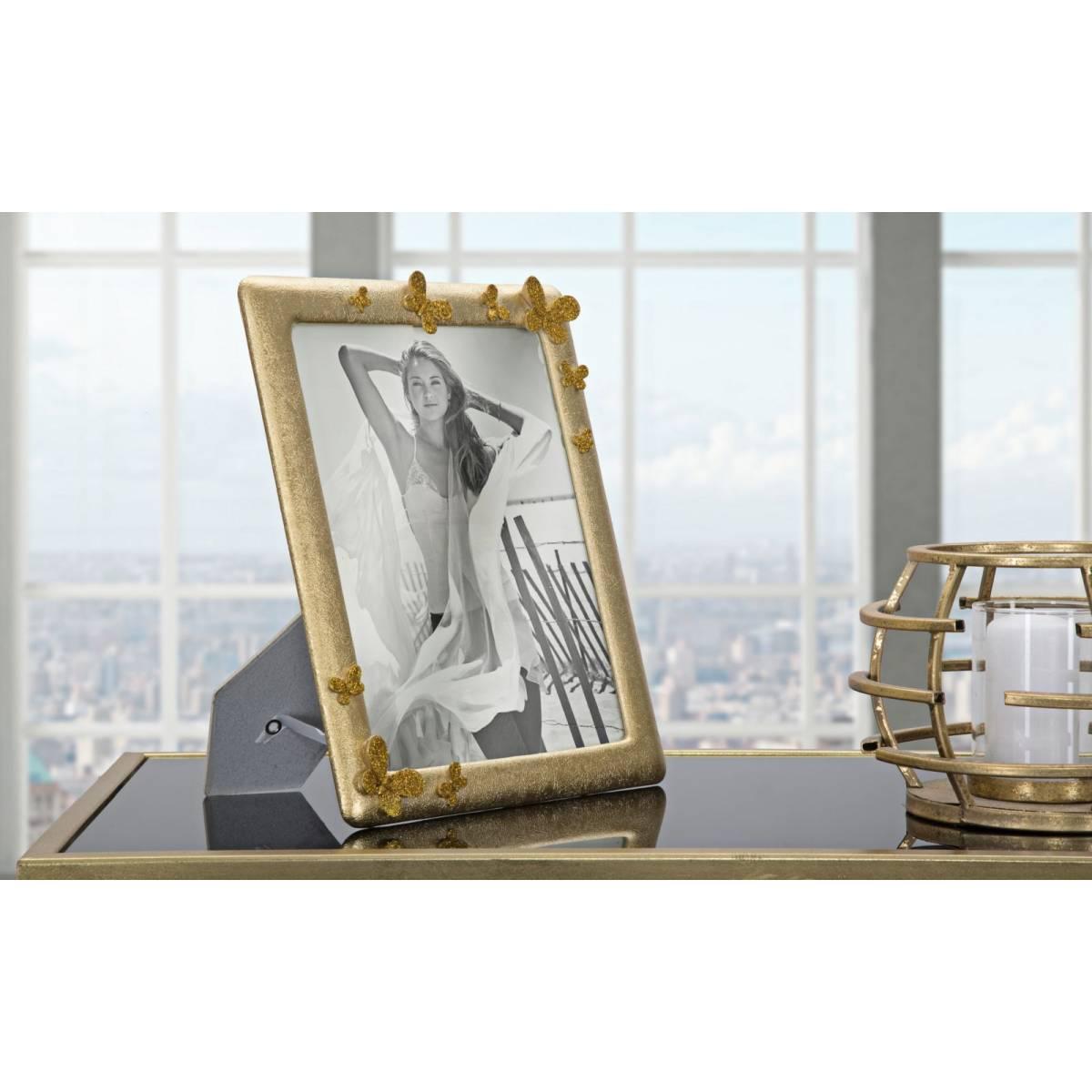 Cornice Glam Butterfly cm.25x2,5x30 Misura Interna cm.20x25 |Mauro Ferretti