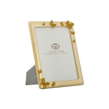 Cornice Glam Butterfly cm.25x2,5x30 Misura Interna cm.20x25 |Mauro Ferretti