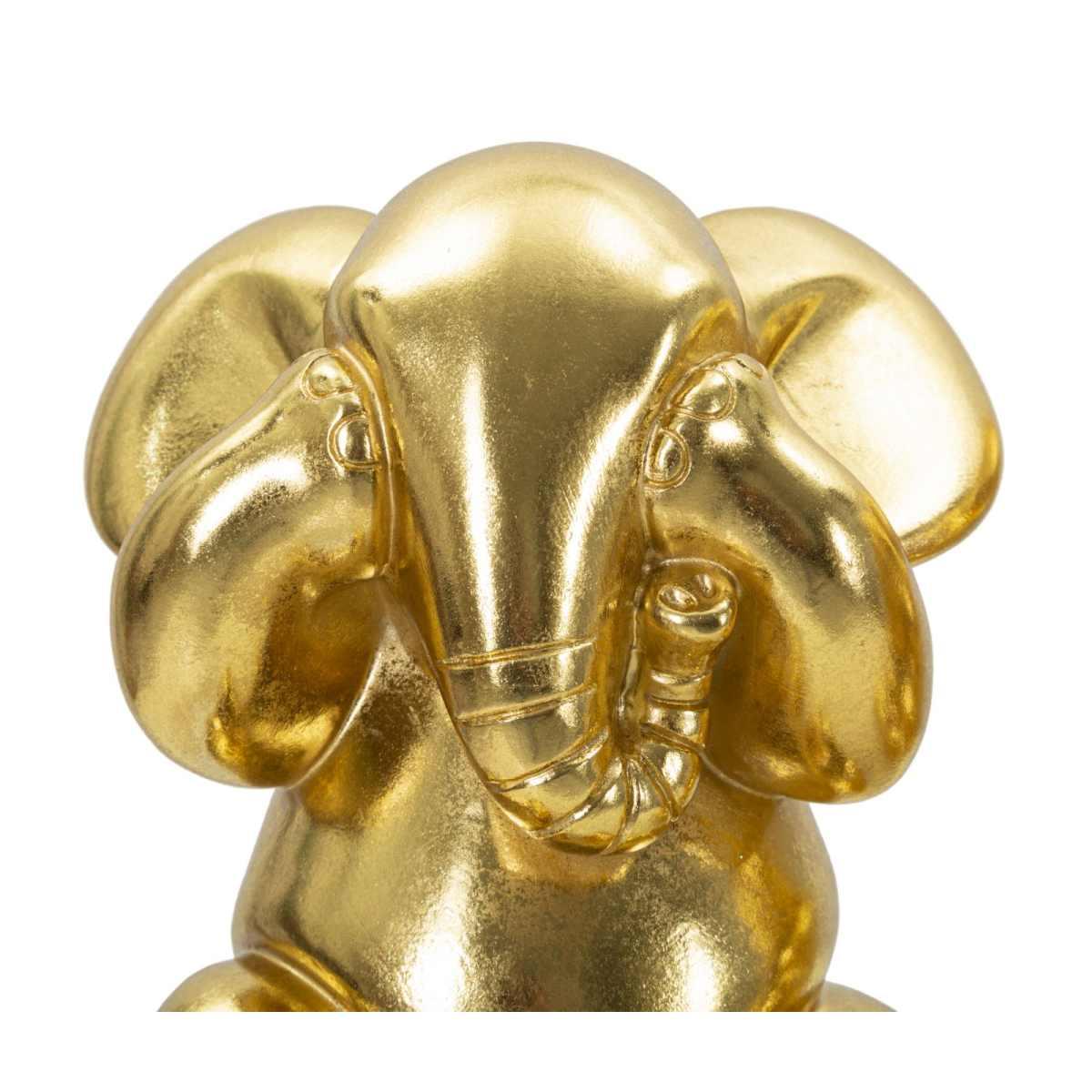 Elefante Non Vedo Non Sento Non Parlo Set 3 Pz cm.Ø15,5x20,5 |Mauro Ferretti