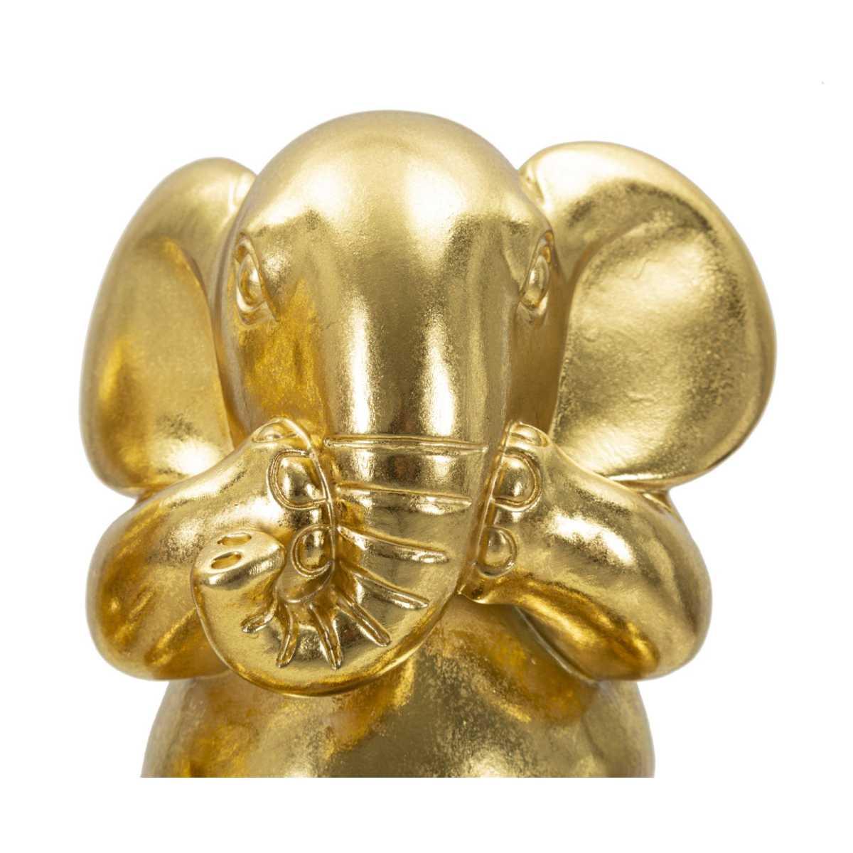 Elefante Non Vedo Non Sento Non Parlo Set 3 Pz cm.Ø15,5x20,5 |Mauro Ferretti