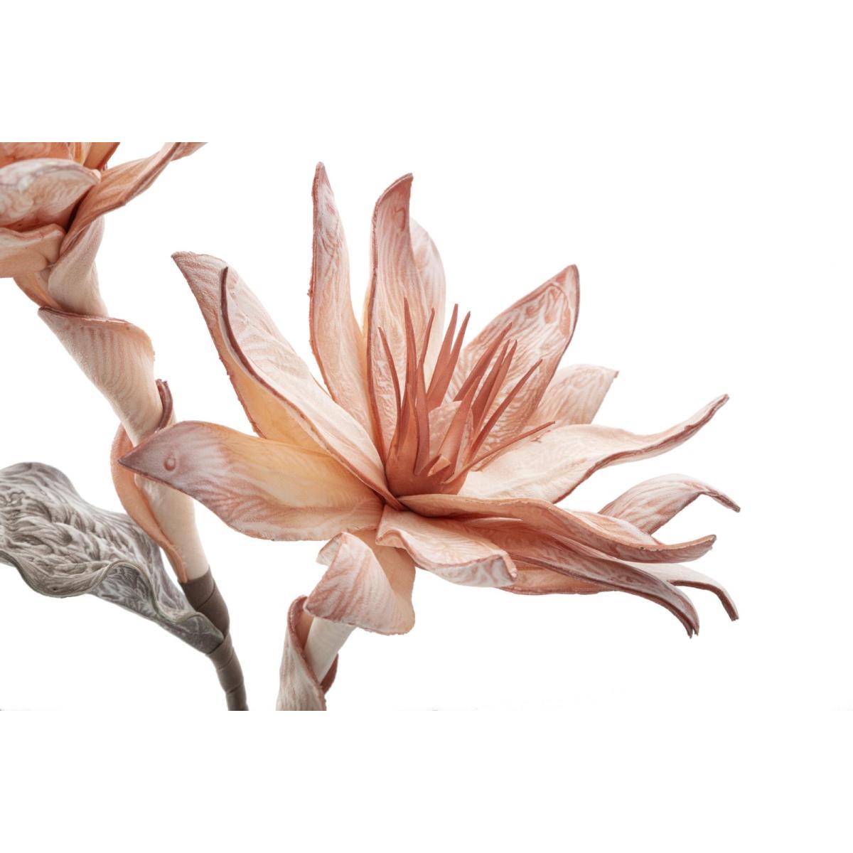 Fiore Glsang Flower x2 Arancione cm.Ø28x88