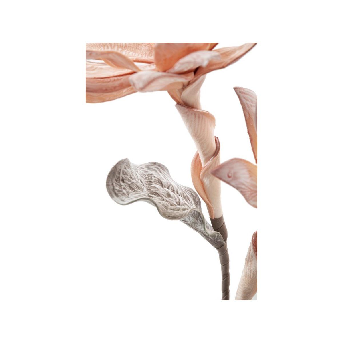 Fiore Glsang Flower x2 Arancione cm.Ø28x88