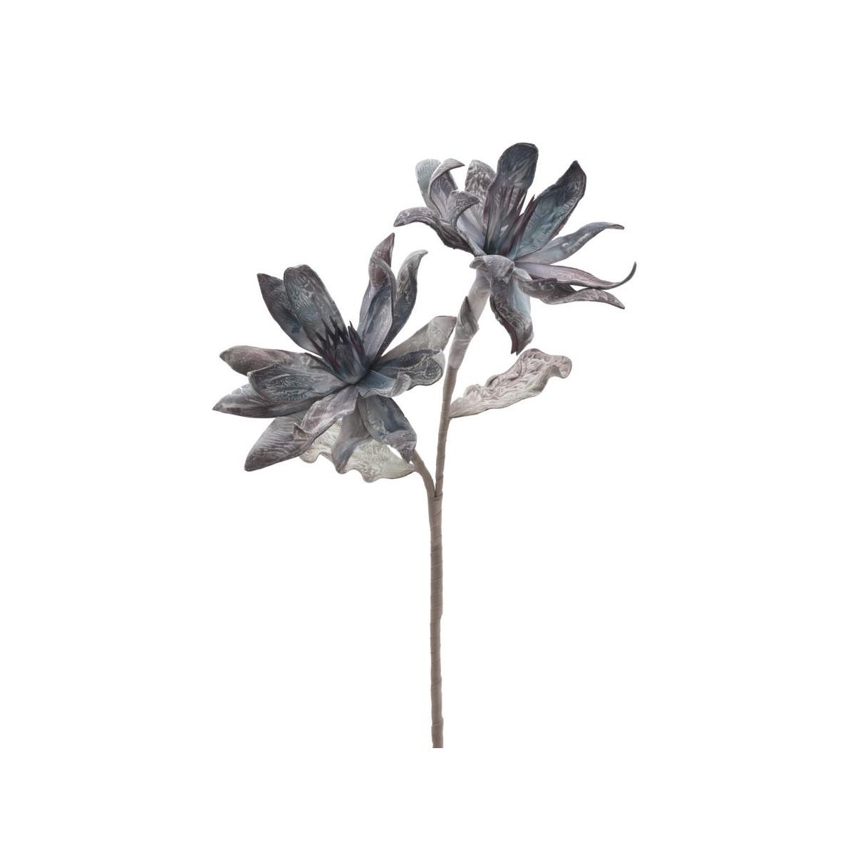 Fiore Glsang Flower x2 Blu cm.Ø28x88