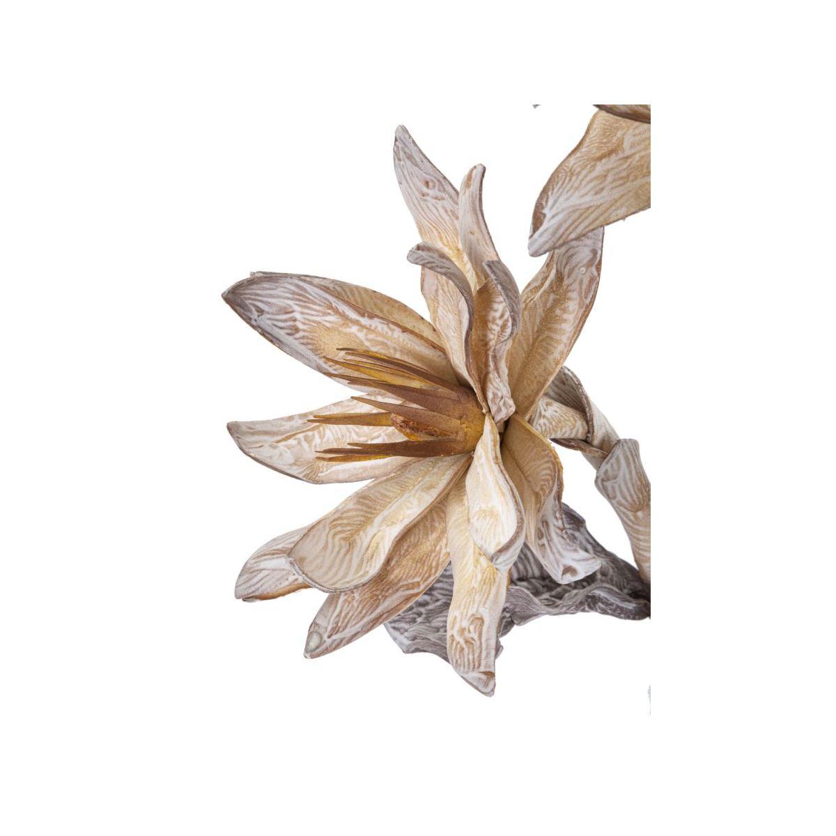 Fiore Glsang Flower x2 Giallo cm.Ø28x88