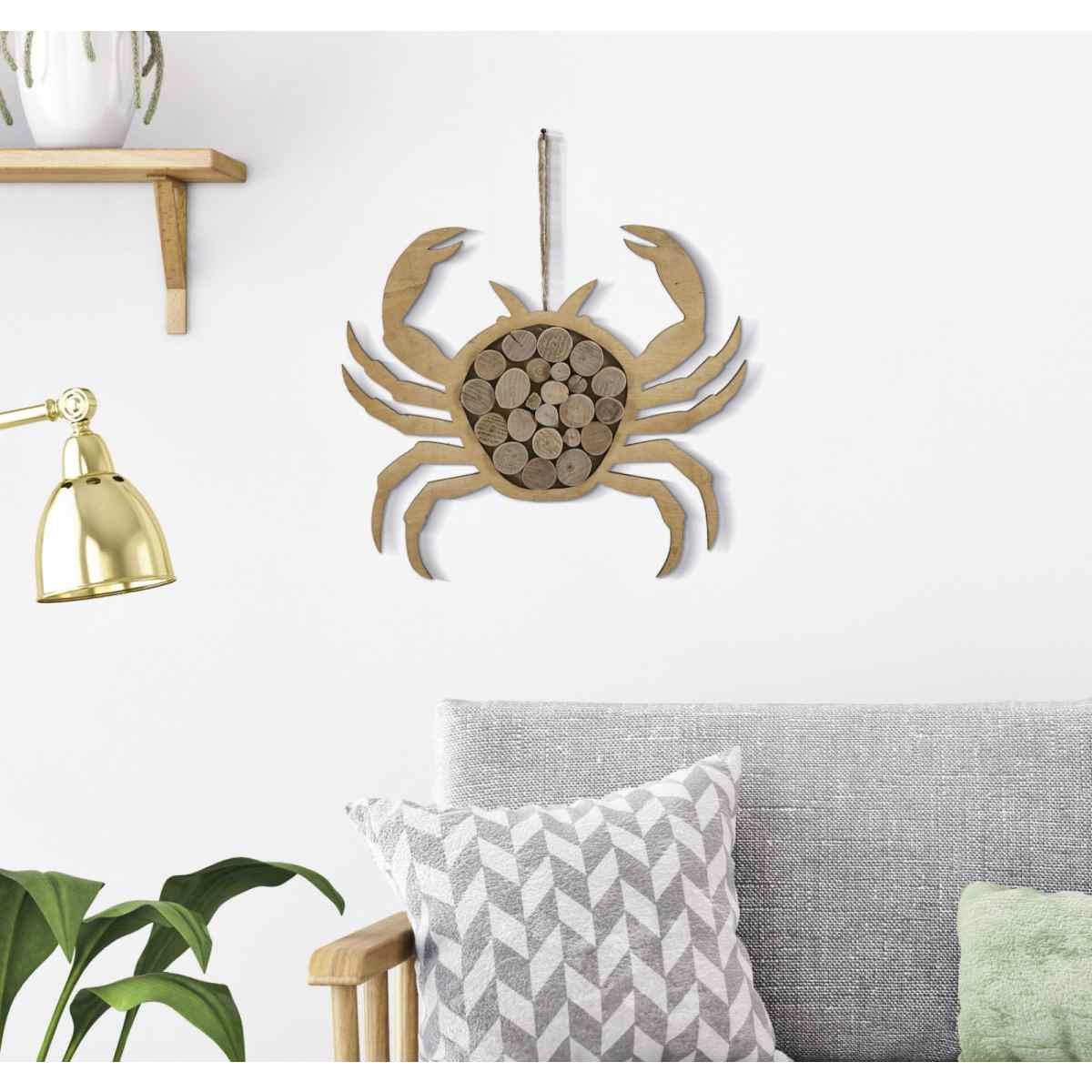 Granchio Nature cm.35x2x31 |Mauro Ferretti