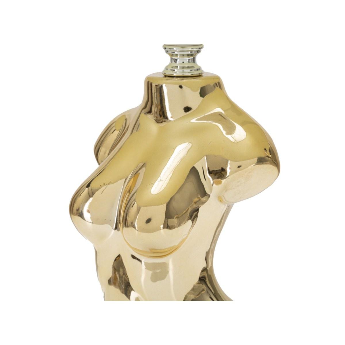 Lampada Tavolo Glam Woman cm.Ø25x39,5 |Mauro Ferretti