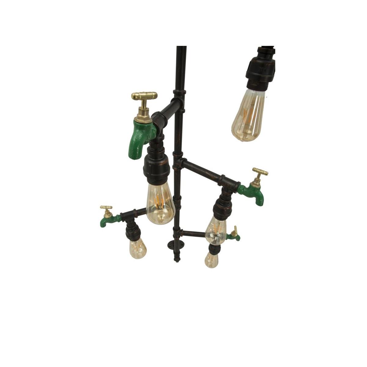 Lampada Muro Manhattan 5 Luci cm.50x30x105 |Mauro Ferretti