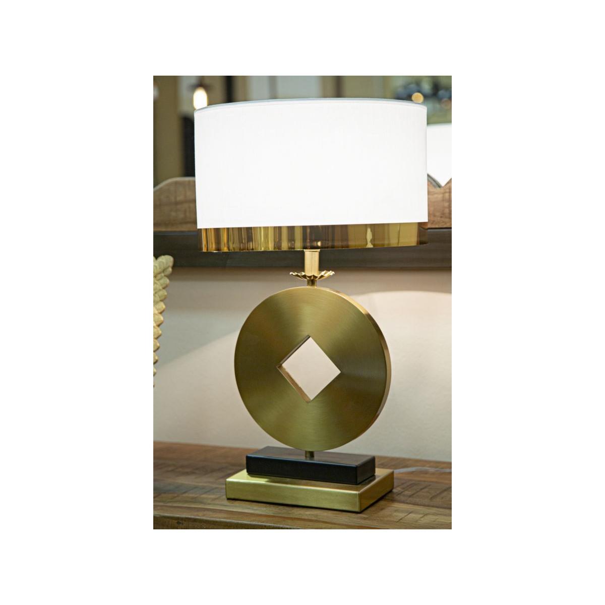 Lampada Tavolo Coin Ø30x53 |Mauro Ferretti