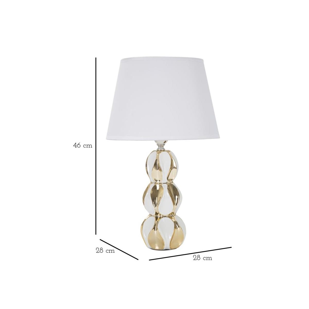 Lampada Tavolo Glam Balls cm.Ø28x46 |Mauro Ferretti