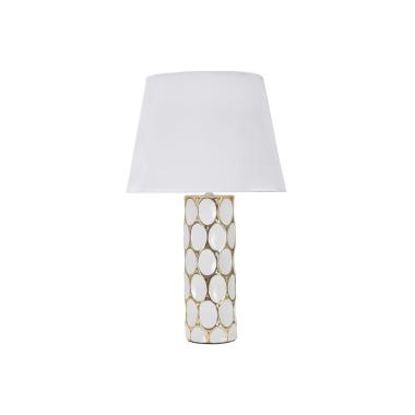 Lampada Da Tavolo Glam Carv cm.Ø34,5x56 |Mauro Ferretti