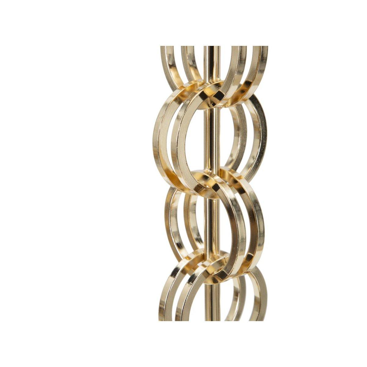 Lampada Tavolo Glam Rings cm.Ø25x54,5 |Mauro Ferretti