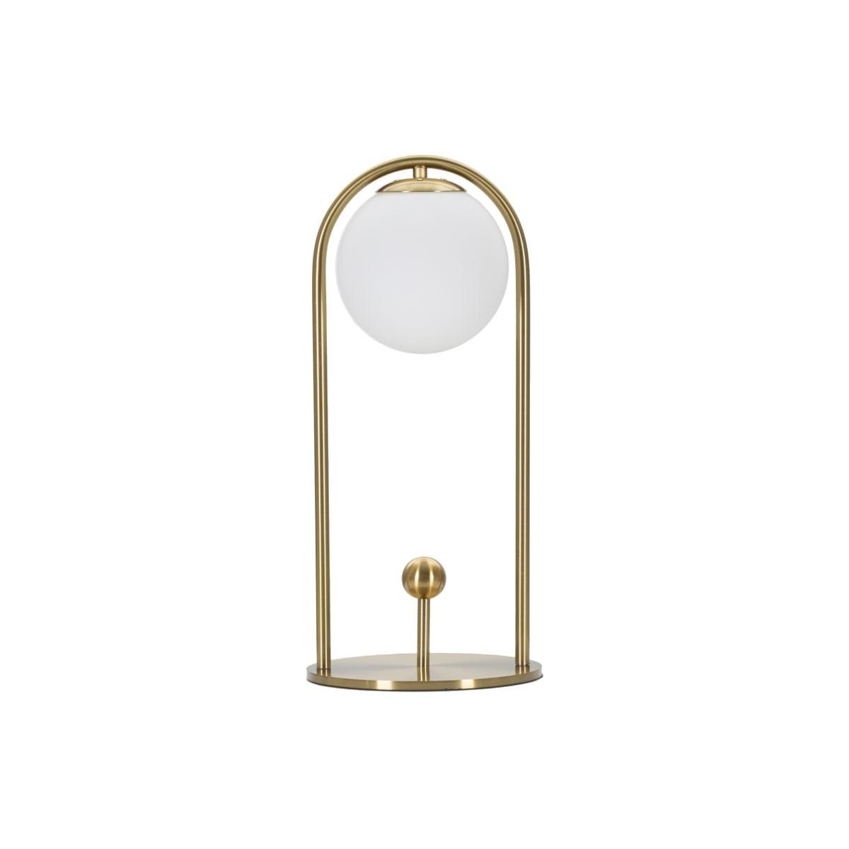 Lampada Tavolo Glamy Arc Mod.A cm.Ø21x47 |Mauro Ferretti