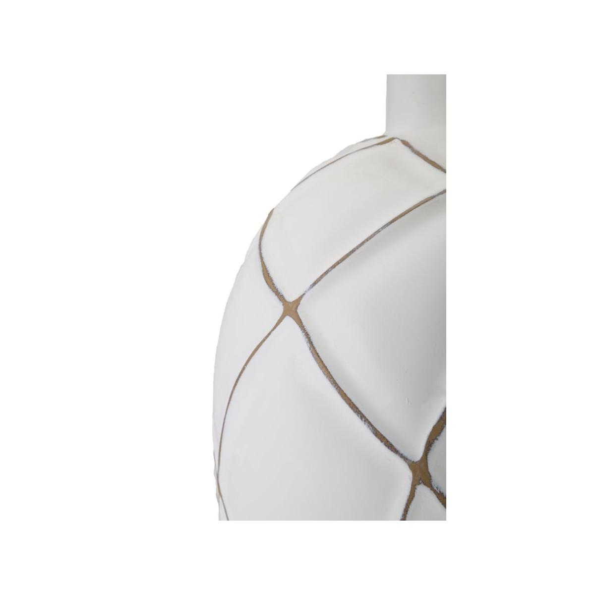 Lampada Tavolo Resina Lines cm.Ø35x60 |Mauro Ferretti