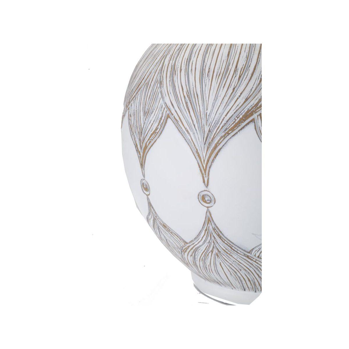 Lampada Tavolo Resina Rot. Atene cm.Ø38x59 |Mauro Ferretti