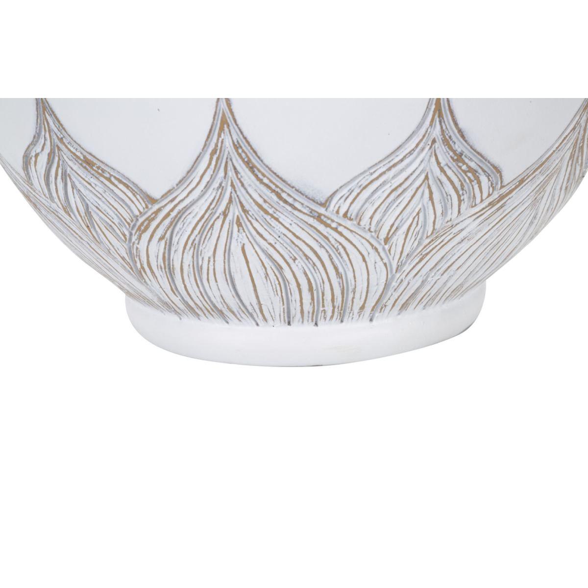 Lampada Tavolo Resina Rot. Atene cm.Ø38x59 |Mauro Ferretti