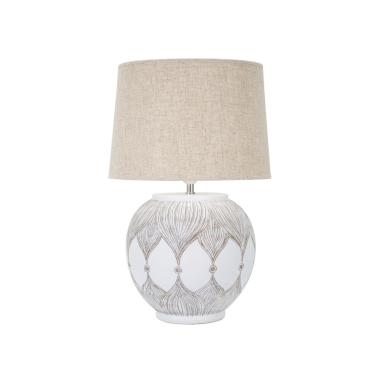 Lampada Tavolo Resina Rot. Atene cm.Ø38x59 |Mauro Ferretti