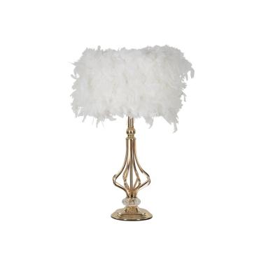 Lampada Tavolo Tarty Bianca cm.Ø25x54 |Mauro Ferretti