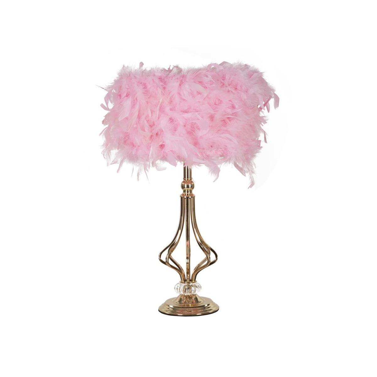 Lampada Tavolo Tarty Rosa cm.Ø25x54 |Mauro Ferretti