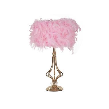 Lampada Tavolo Tarty Rosa cm.Ø25x54 |Mauro Ferretti