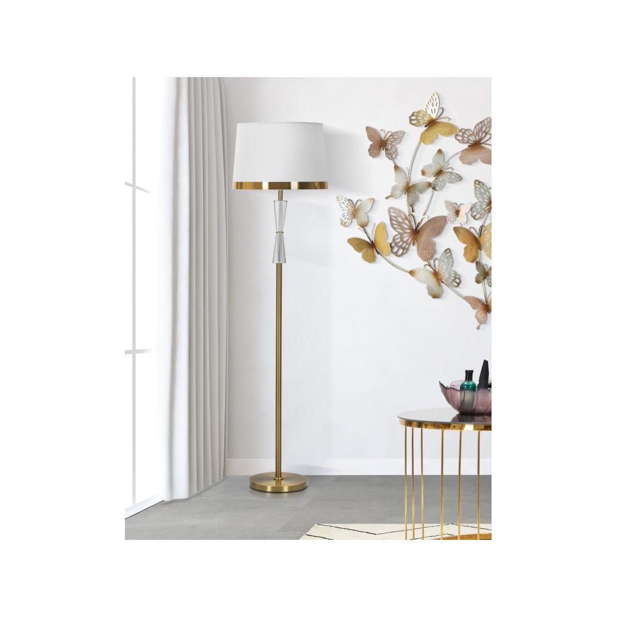 Lampada Terra Cristal cm.Ø40x153 |Mauro Ferretti