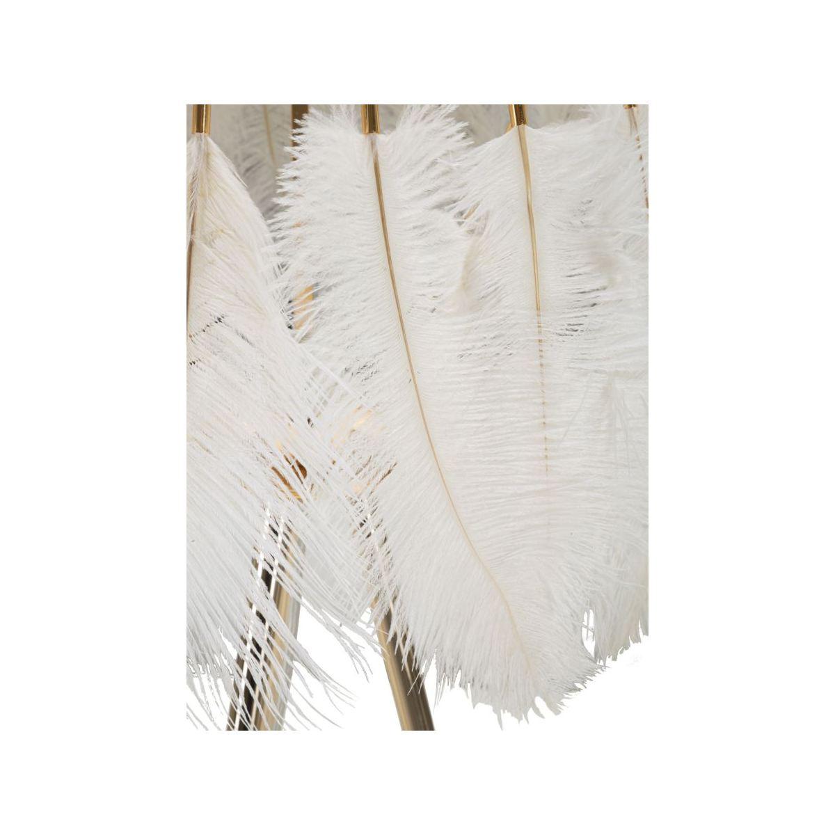 Lampada Terra Feather Stand cm.Ø46x147 |Mauro Ferretti