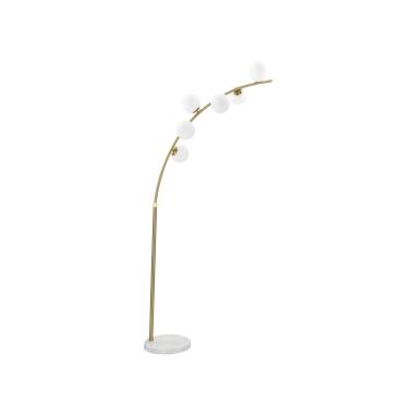 Lampada Da Terra Glamy Arc 6 Luci cm.130x45x220 |Mauro Ferretti