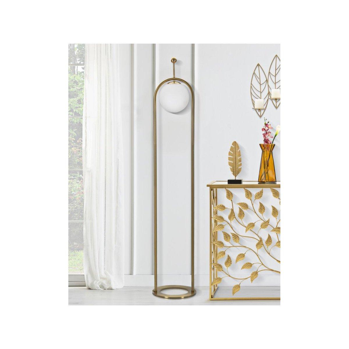 Lampada Terra Glamy Arc cm.Ø28x168 |Mauro Ferretti