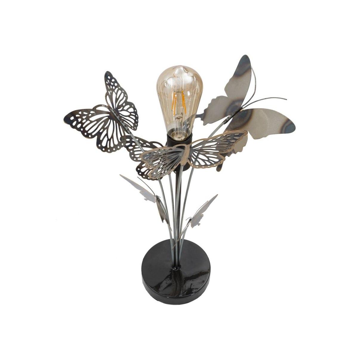 Lampada Da Tavolo Farfalle cm.32x32x47 | Vacchetti